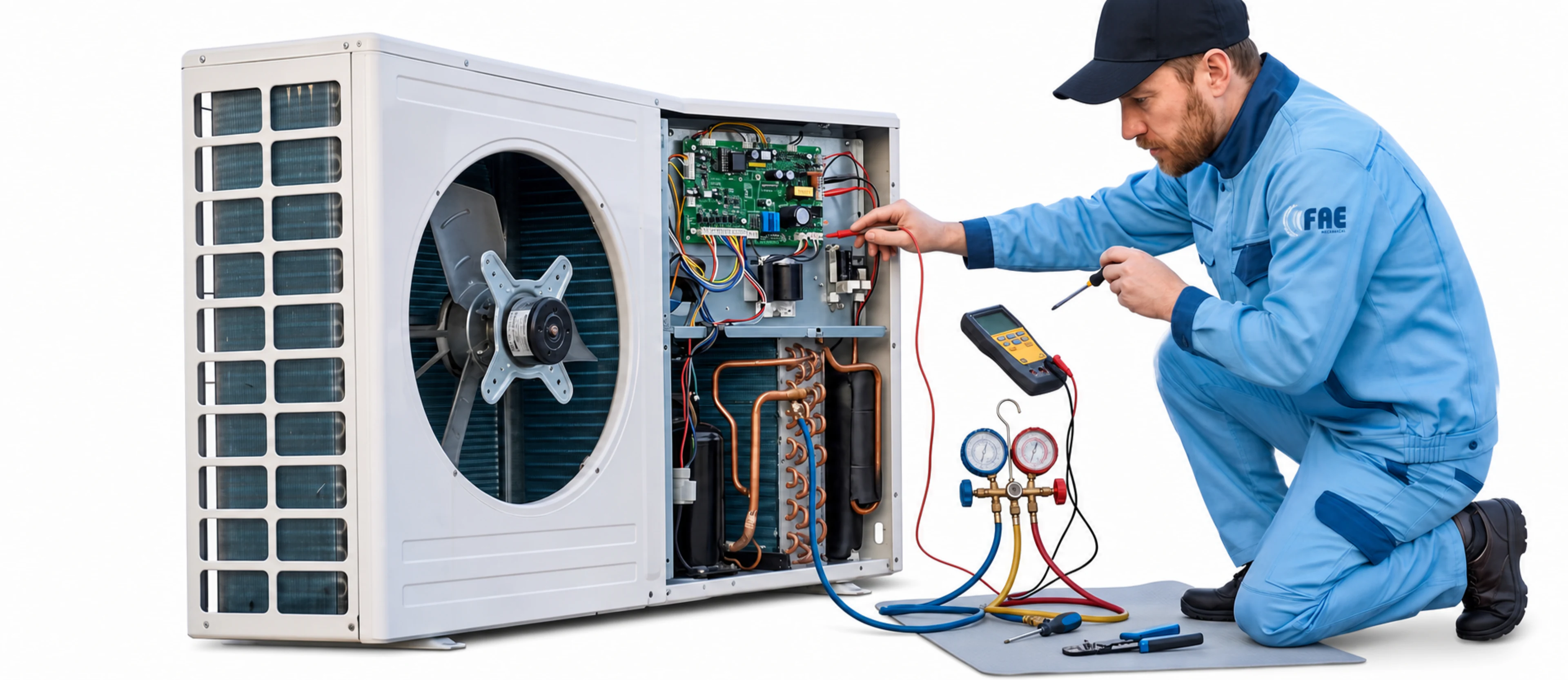 Central AC Maintenance (Package, Concealed, Cassette & Chiller)