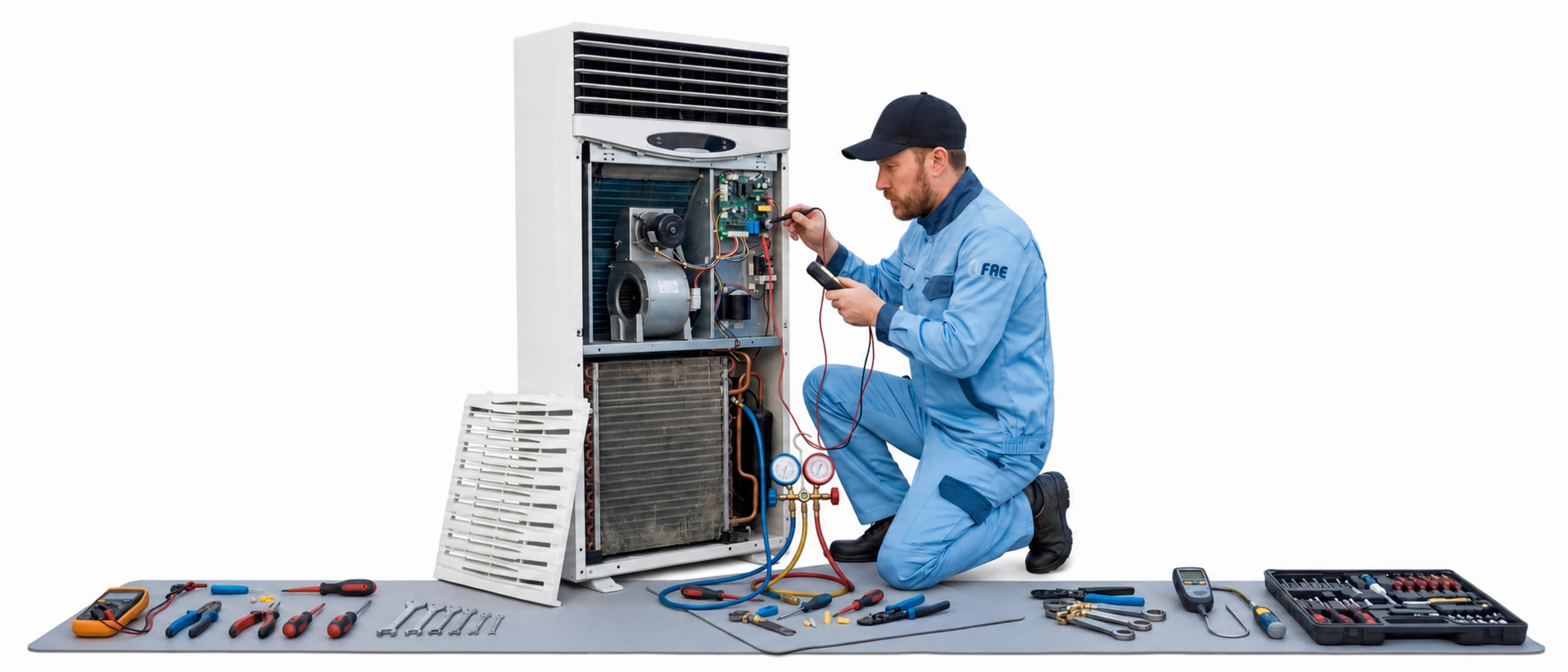 Floor-Standing AC Maintenance